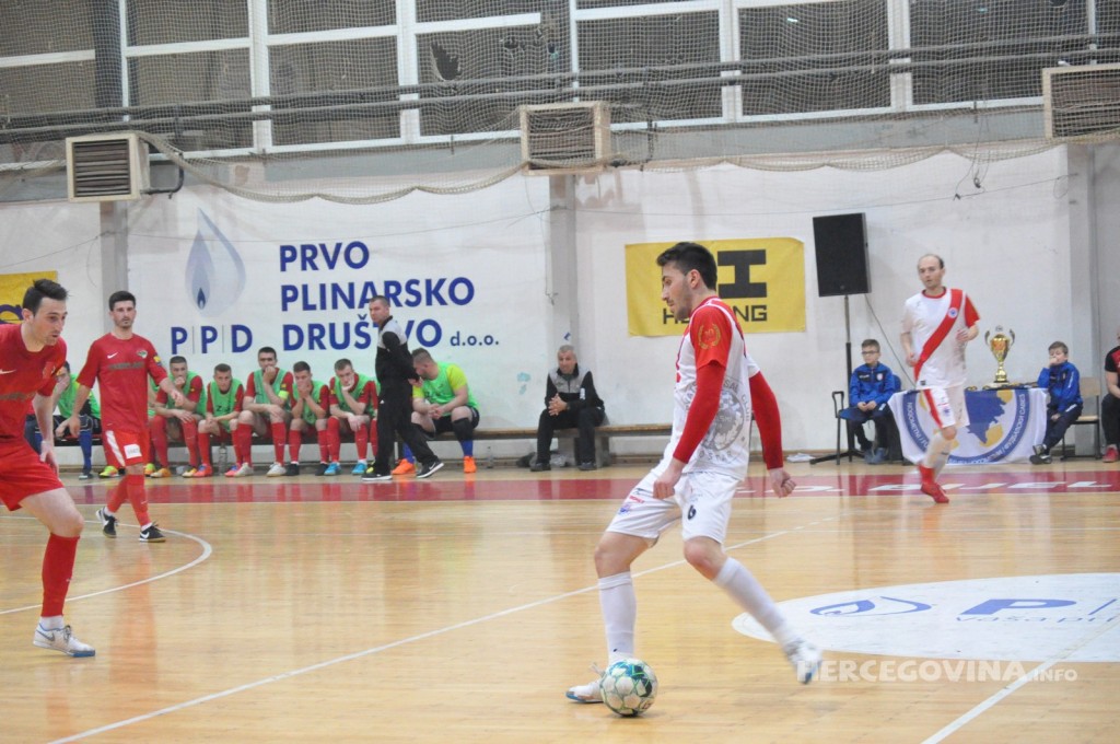 Prva utakmica finala Kupa BiH u futsalu: HFC Zrinjski - MNK Kaskada 2:0