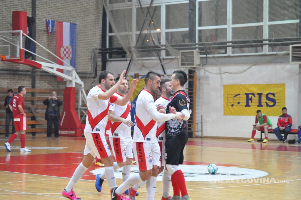 Prva utakmica finala Kupa BiH u futsalu: HFC Zrinjski - MNK Kaskada 2:0