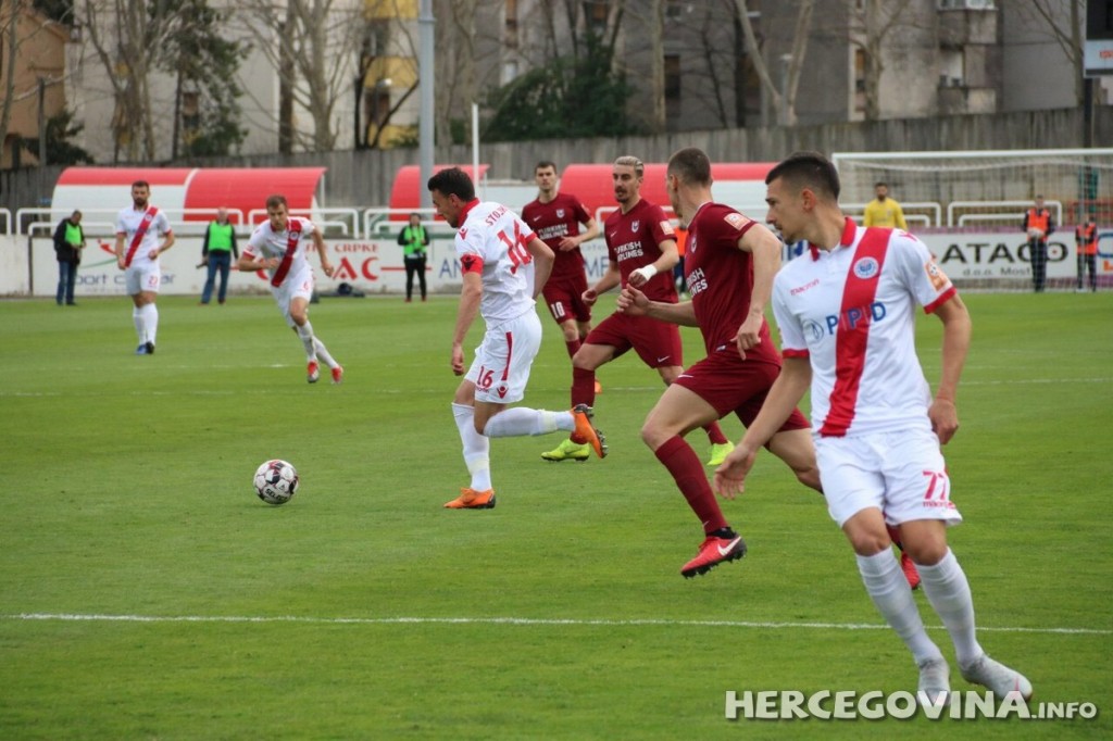 HŠK Zrinjski-FK Sarajevo 0:1 (0:0)