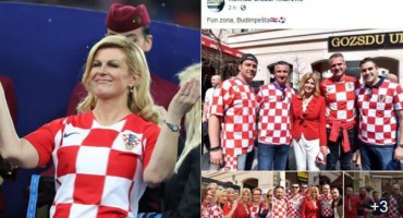 Kolinda Grabar Kitarović, Vatreni, zlatko dalić