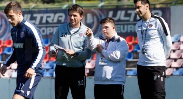Trening Hajduka vodio dječak s Downovim sindromom