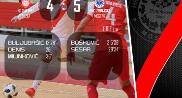 HFC Zrinjski slavio pobjedu 4-5