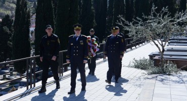 Mostar: Izaslanstvo FUP-a položilo cvijeće na grob Joze Leutara