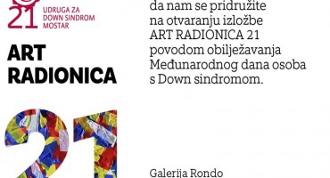 Najava programa Udruge za Down sindrom povodom obilježavanja Svjetskog dana Down sindroma