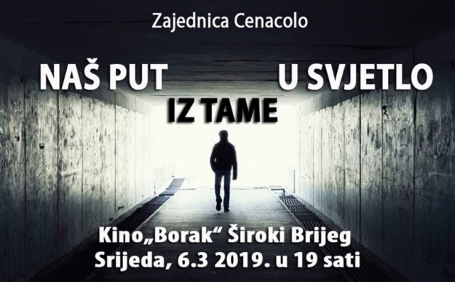 'Naš put iz tame u svjetlo': Mladi iz zajednice Cenacolo dolaze u Široki Brijeg