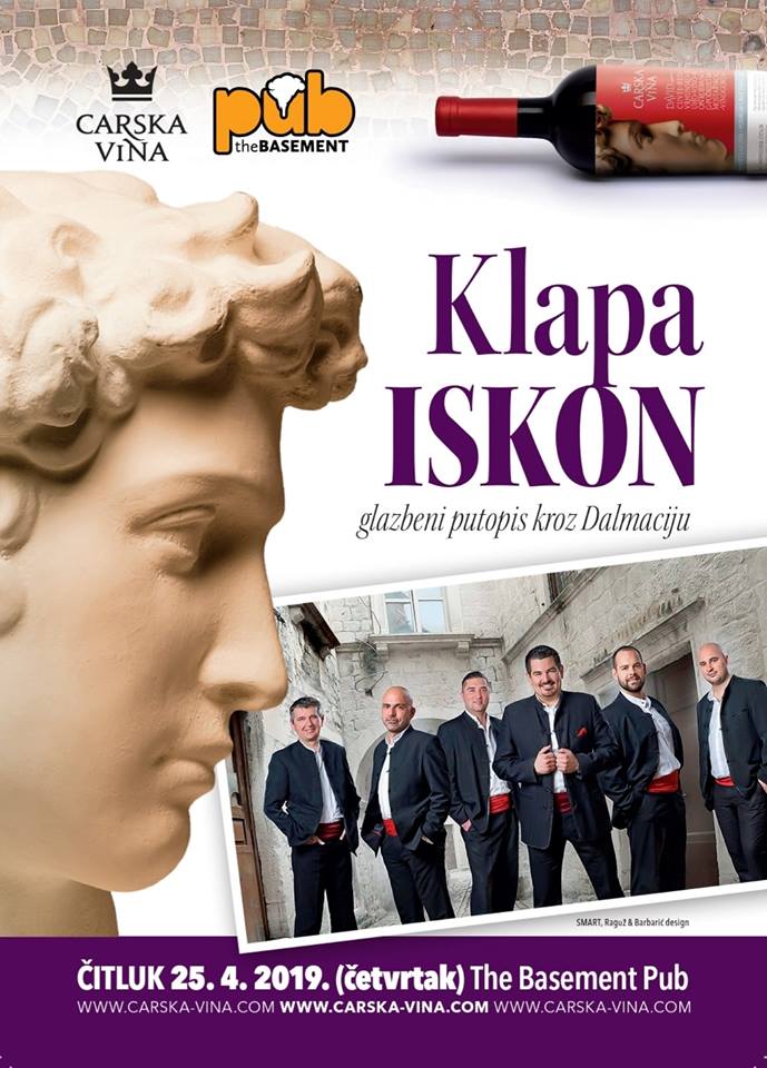 Splitska klapa Iskon stiže u Hercegovinu, sutra se druže sa publikom u Čitluku