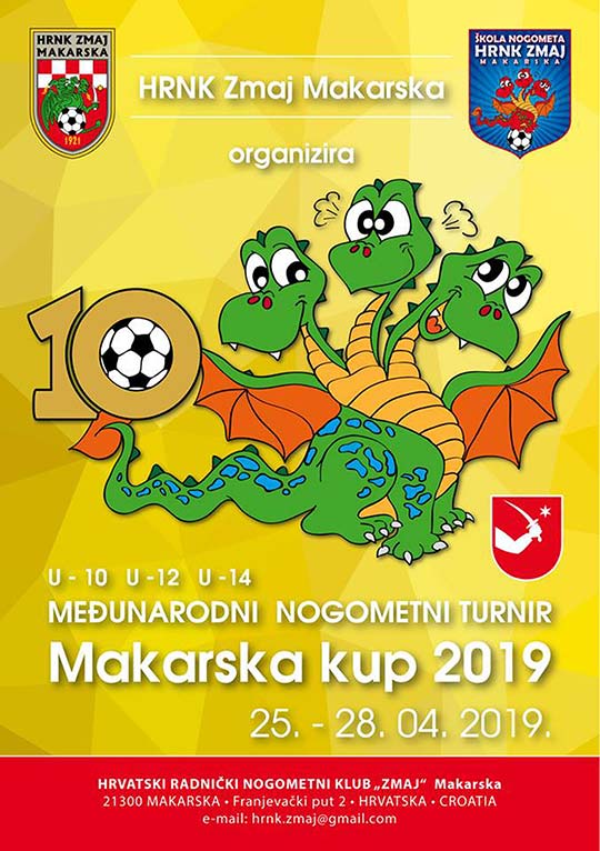Makarska CUP 2019 - sve satnice i pravila