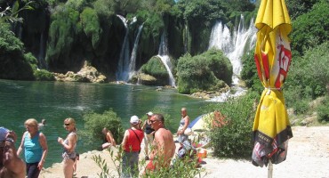 Na vodopadu Kravica prihod od turista znatno veći