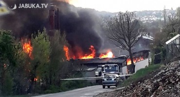 Široki Brijeg, požar