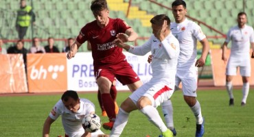 Sarajevo svladalo Mladost golovima Hebibovića i Stanojevića