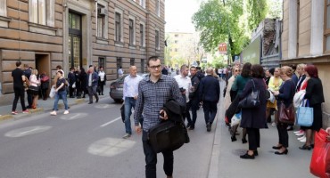 Evakuirana zgrada Kantonalnog i Općinskog suda u Sarajevu zbog dojave o bombi