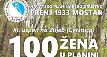 Tradicionalni planinarski uspon '100 žena u planini'