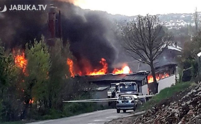 Široki Brijeg, požar