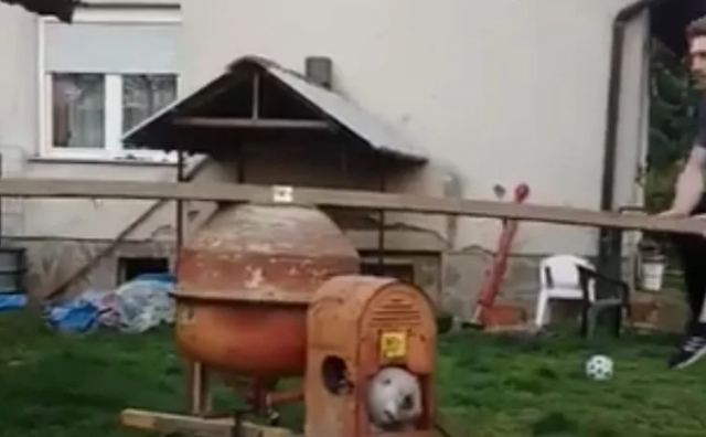 Zbog urnebesnog izuma s miješalicom za beton Bosanci postali hit