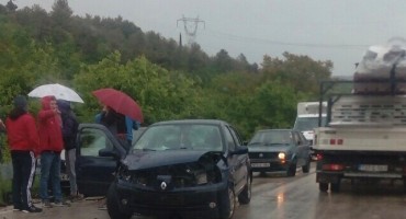 Mostar: Prometna nesreća na prometnici Buna-Stolac