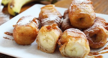 pohane banane, recept