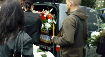 marko anđelić, sahrana