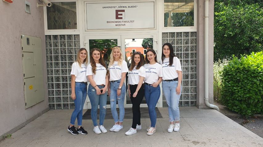 Studentice Ekonomskog fakulteta predstavile projekt Splavarenje na Jablaničkom jezeru