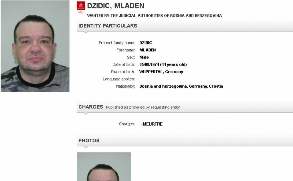 Mladen Džidić uhićen u Hrvatskoj