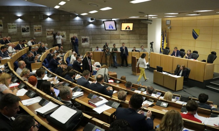 Prekinuta sjednica Predstavničkog doma PFBiH