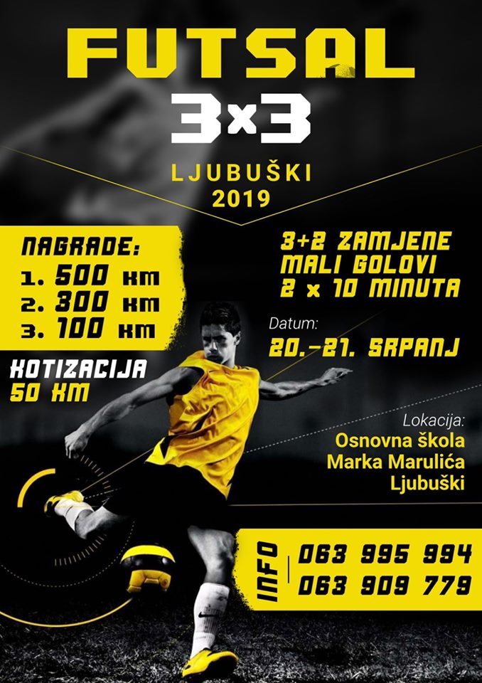 Malonogometni turnir 3x3 Ljubuški