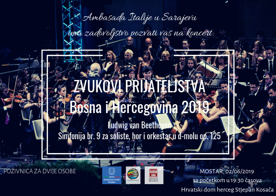 Koncert „Zvukovi prijateljstva 2019“ sutra u Kosači