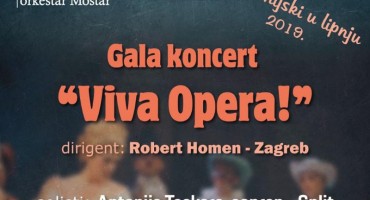 Gala koncert 'Viva Opera' Simfonijskog orkestra Mostar
