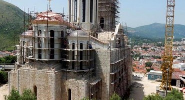 Sutra slava Saborne crkve Svete Trojice u Mostaru