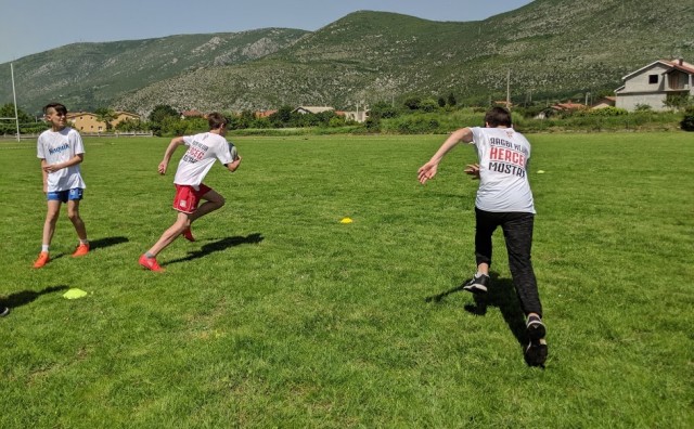 Mostar: Dječiji festival u ragbiju