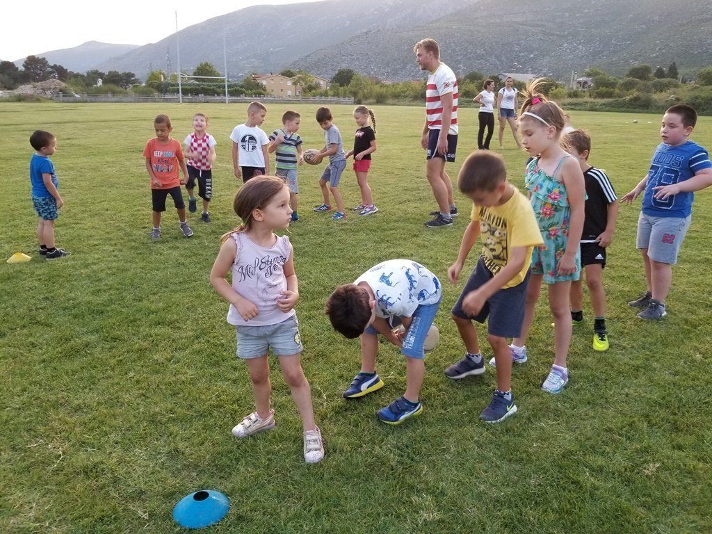 Prvi sportski kamp Ragbi kluba Herceg oduševio djecu i roditelje