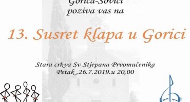 13.susret klapa, Stara crkva sv Stjepana u 20 sati