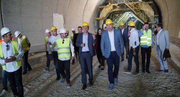 Neum - Stolac: Probijen tunel Žaba kod Neuma