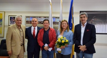 OKBiH nagradio Larisu Cerić sa 10.000 KM za evropsko srebro u Minsku 