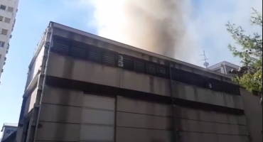 Gori skladište Slobodne Dalmacije