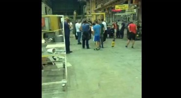 Radnici Aluminija snimili trenutak kad je u pogonu isključena struja