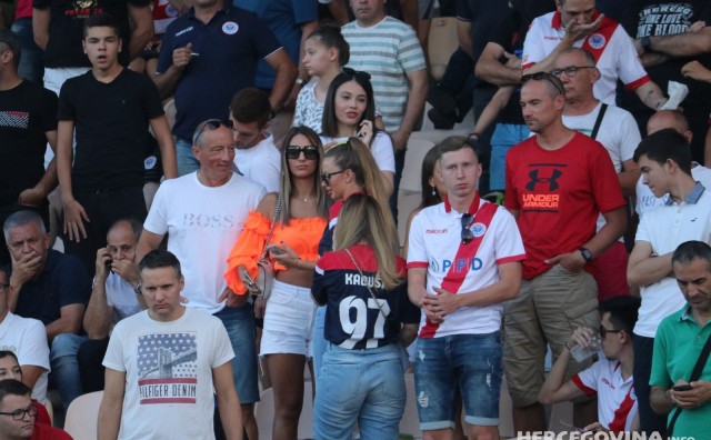 HŠK Zrinjski: Pogledajte kako je bilo na stadionu za vrijeme utakmice protiv Akademije Pandev