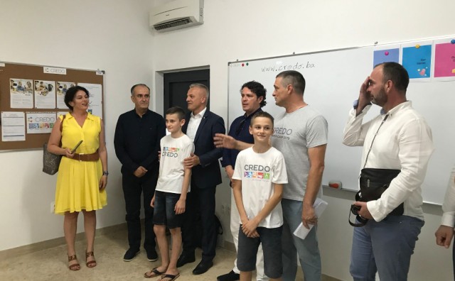 Državni tajnik g. Zvonko Milas otvorio  CREDO centar u Ljubuškom