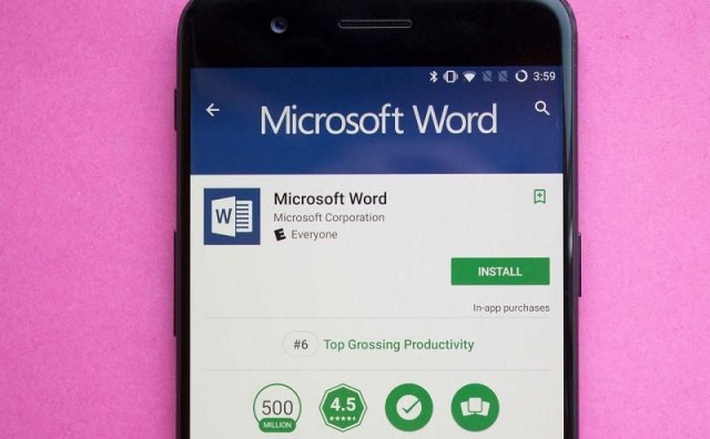 Microsoft Word za Android prešao brojku od milijardu preuzimanja