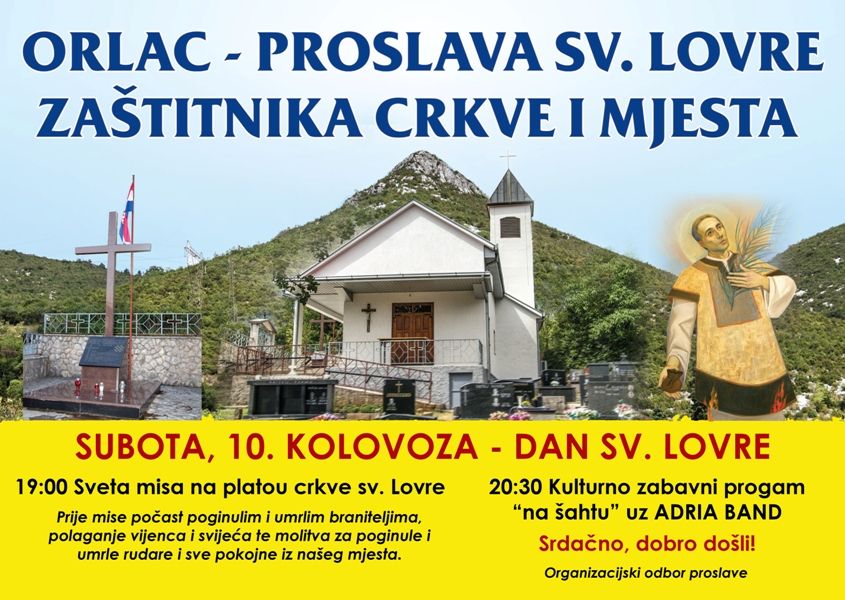 Proslava svetog Lovre u Orlacu