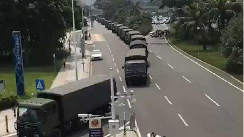 Kina dovodi vojsku na granicu s Hong Kongom
