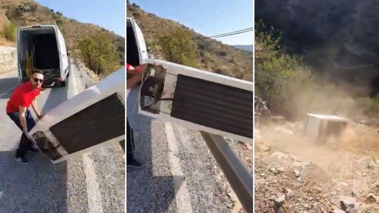 Španjolca skupo koštala glupost: Bacio frižider niz liticu i dobio kaznu od 41 tisuću eura