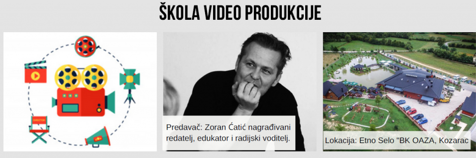 Prijavite se na IMEP školu video produkcije