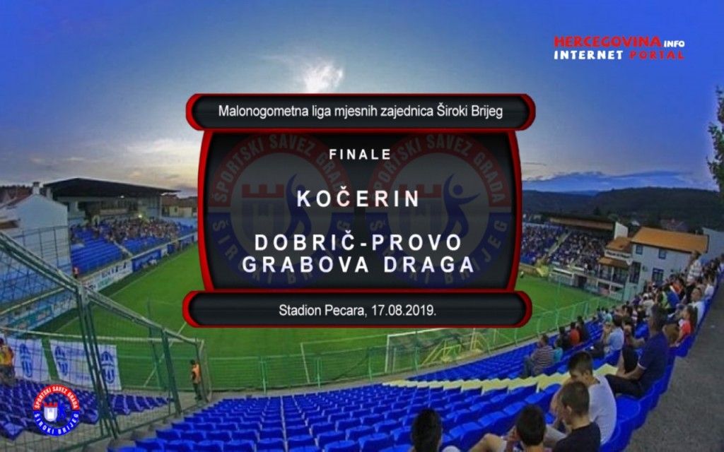 Večeras finale Lige MZ Širokog Brijega, prijenos pratite na portalu hercegovina.info