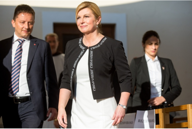 Predsjednica u posljednje vrijeme često 'reciklira' odjevne kombinacije