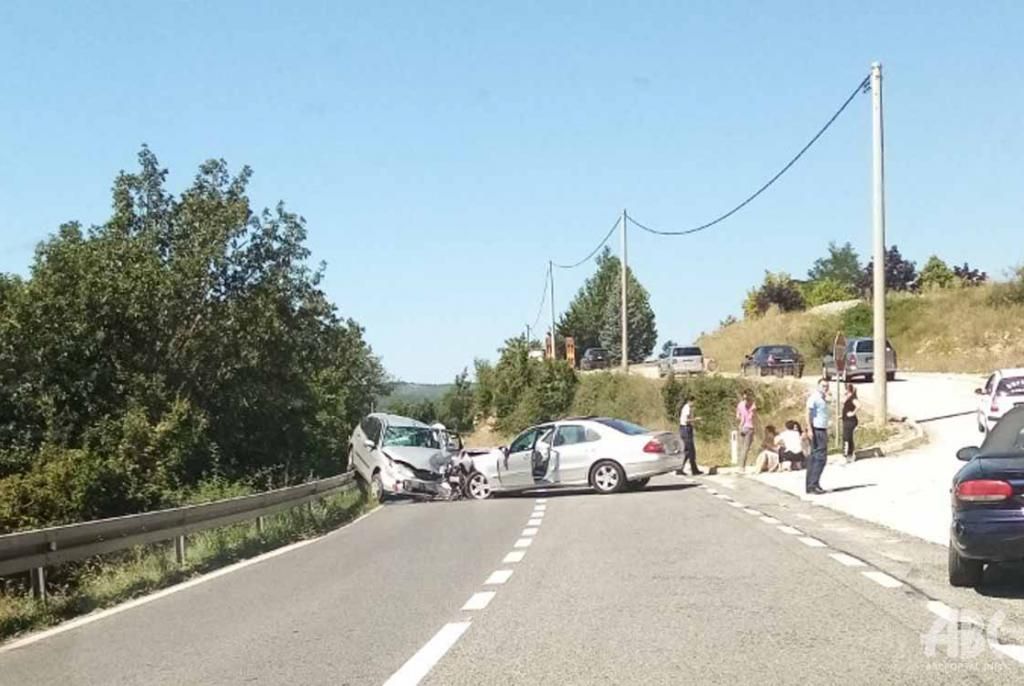 Težak sudar u Broćancu na cesti Posušje – Široki Brijeg