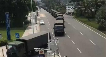 Kina dovodi vojsku na granicu s Hong Kongom