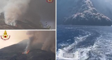 Eruptirao vulkan kod Sicilije: Turisti jedva spasili živu glavu 