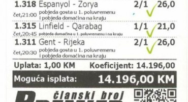 Kakva majstorija: S jednom markom na tri para dobio preko 14 tisuća maraka!