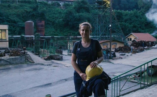 žena, rudari, Rudnik