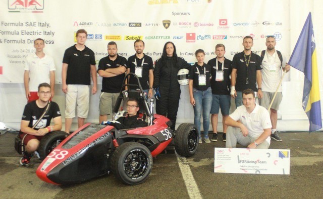 FS Racing Team mostarskog Sveučilišta se uspješno vratio s natjecanja iz Italije